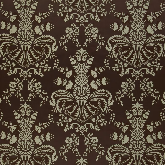 Briolette Mahogany fabric