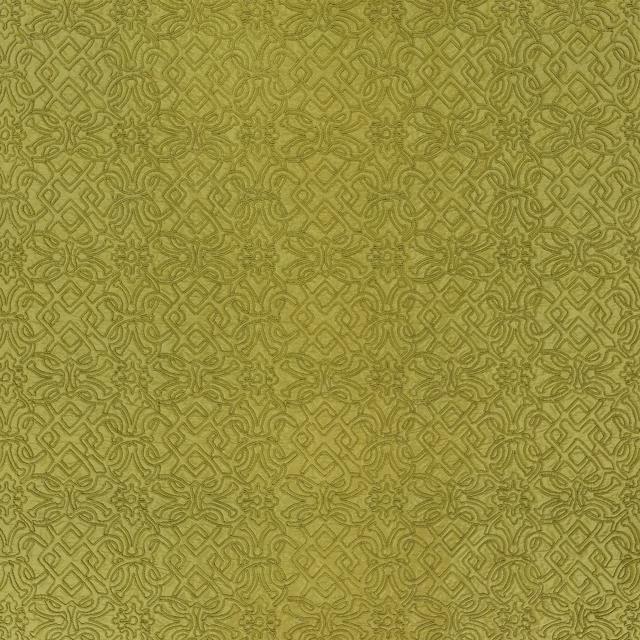 Tudor Trellis Peridot fabric