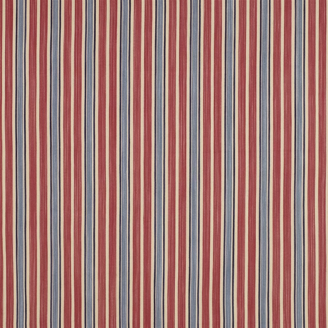 Colombier Stripe Antique Red fabric