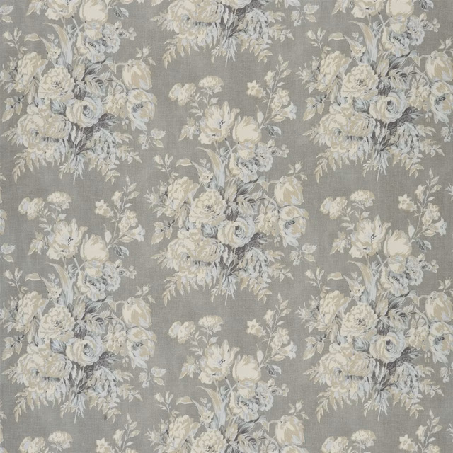 Francoise Bouquet Slate fabric
