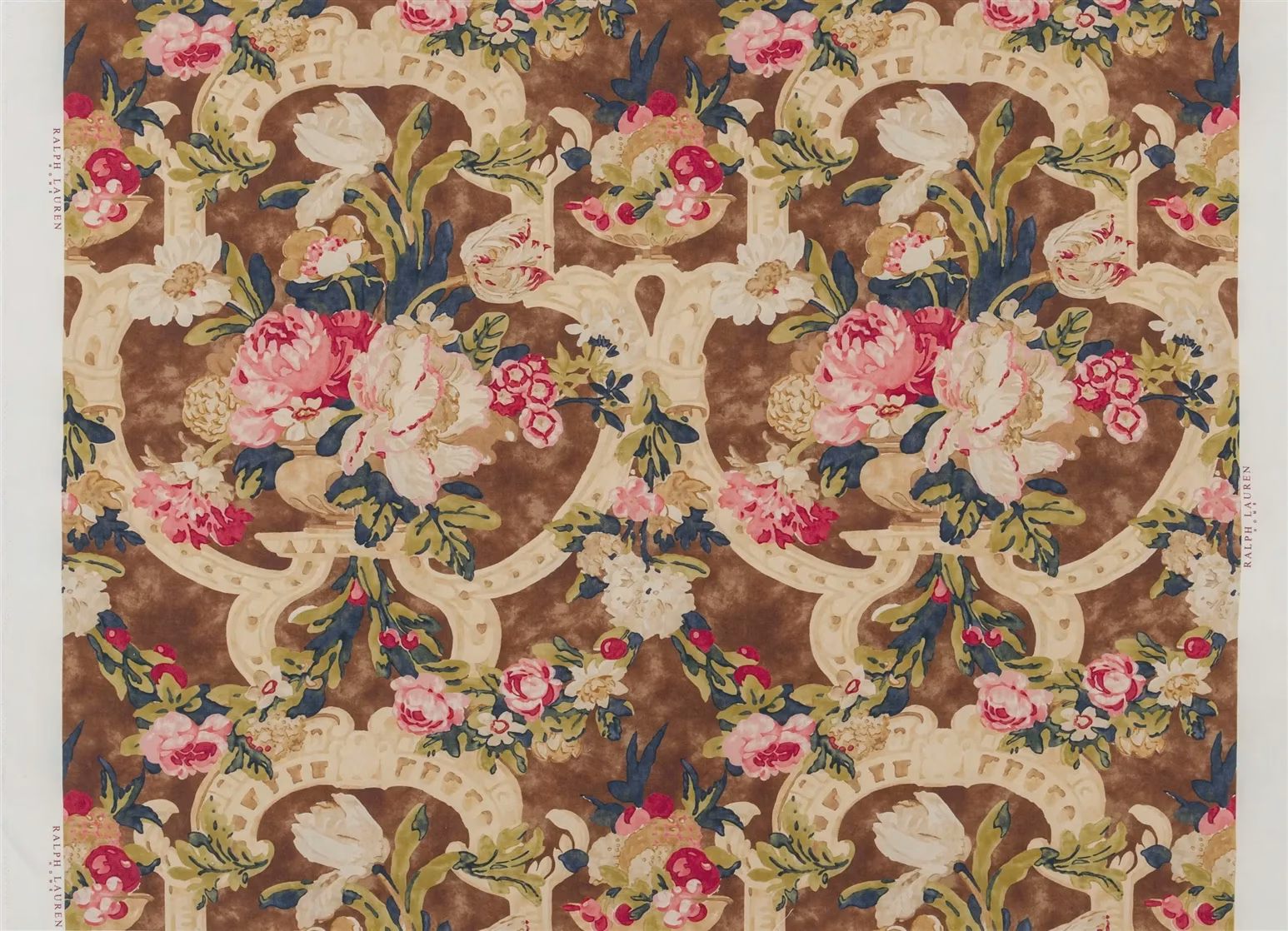 Hathersage Floral Juniper Berry fabric