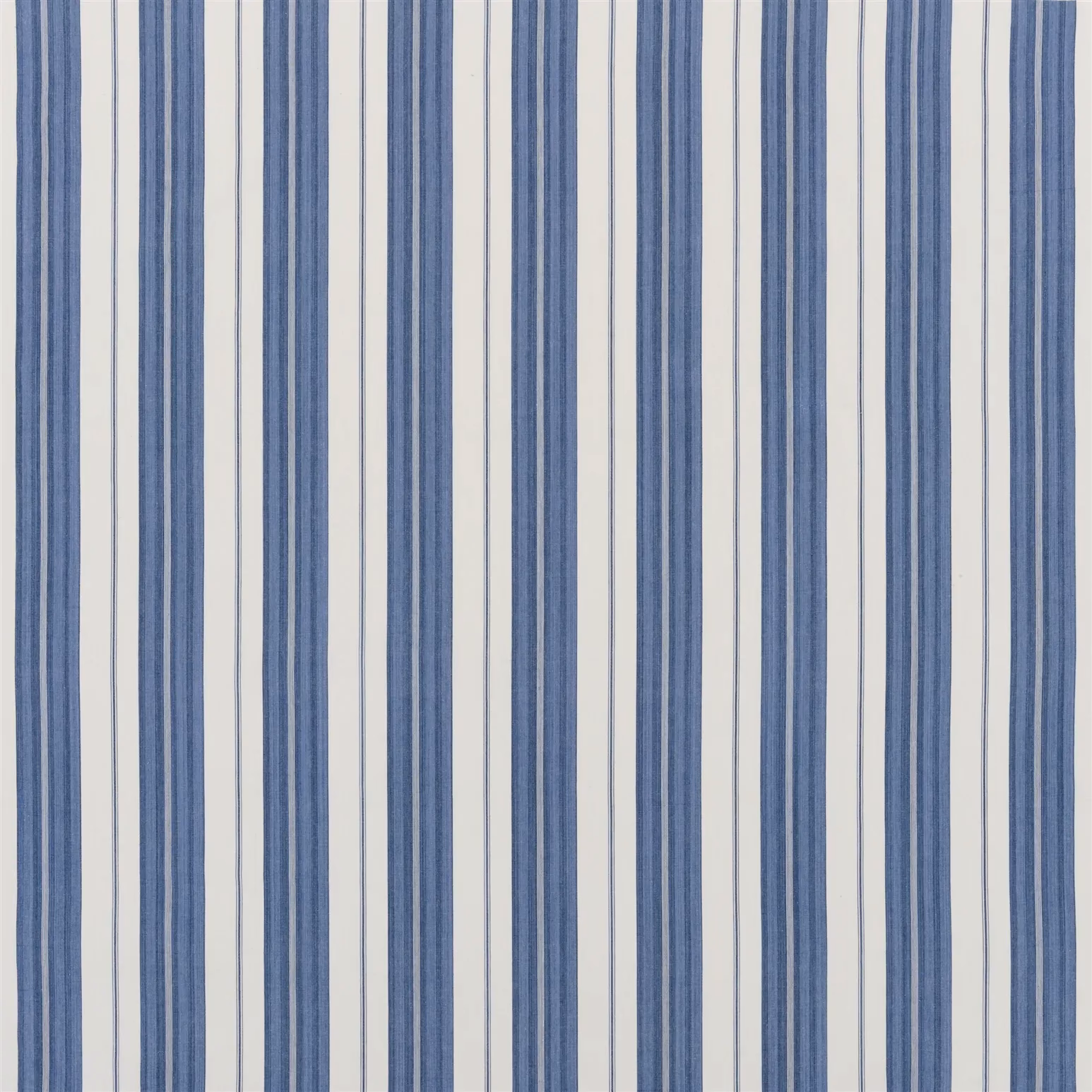 Joelle Ticking Bleu fabric