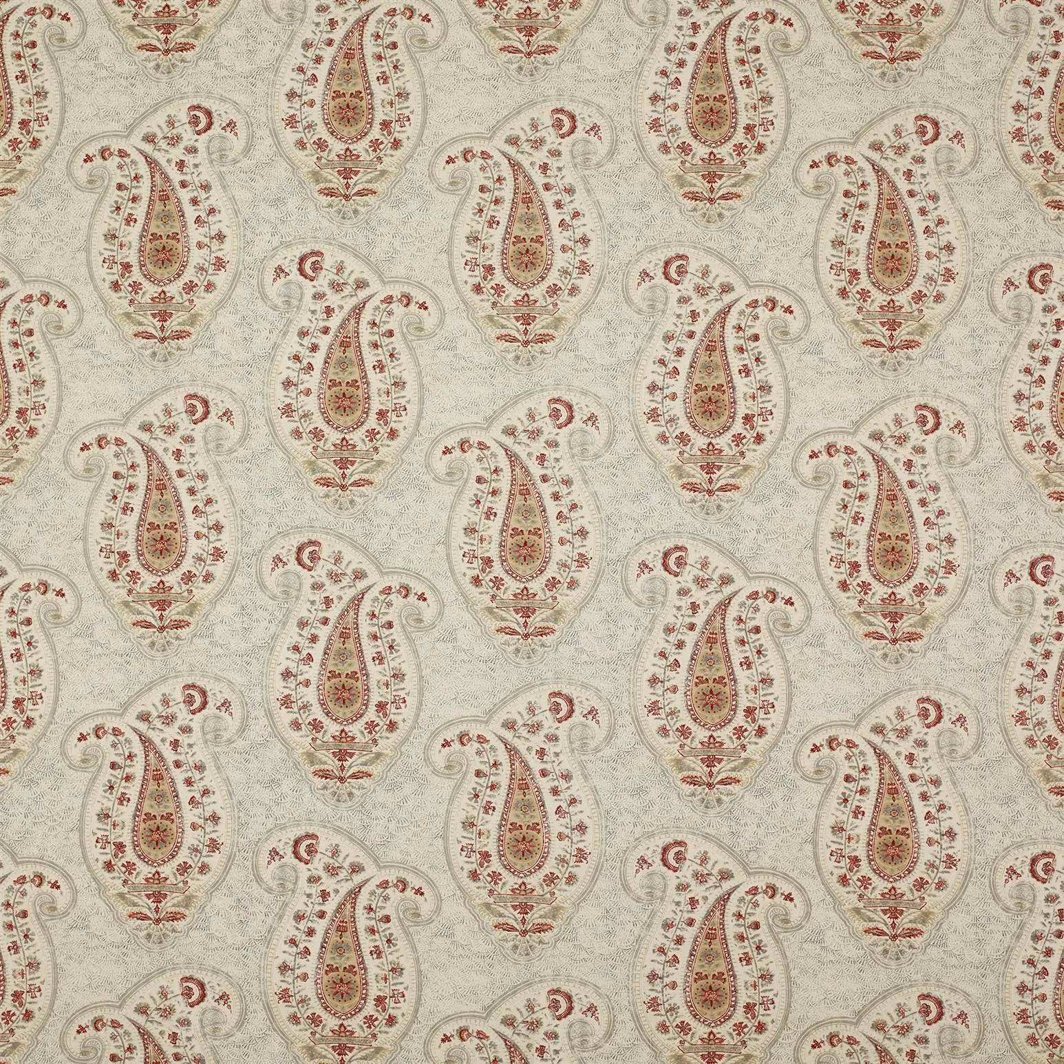 Stepping Stone Paisley Mineral fabric