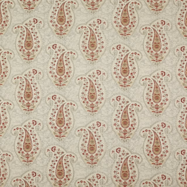 Stepping Stone Paisley Mineral fabric