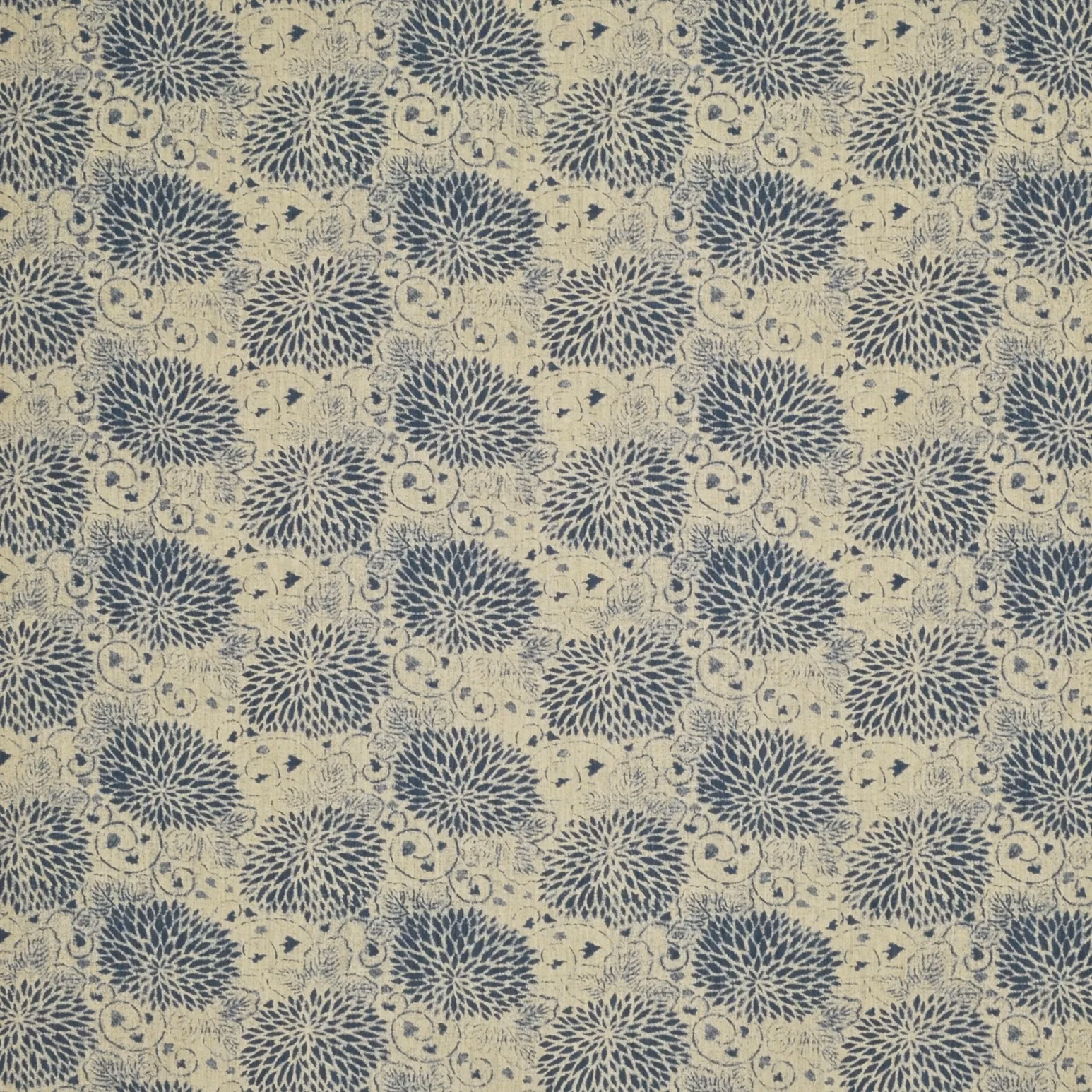 Adrian Floral Aged Porcelain Fabric fabric