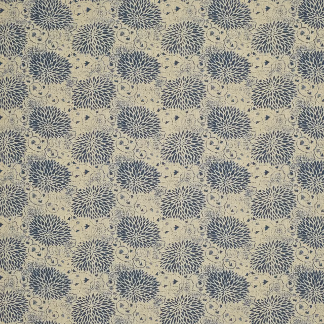 Adrian Floral Aged Porcelain Fabric fabric