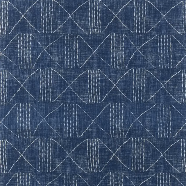 Lagos Indigo fabric