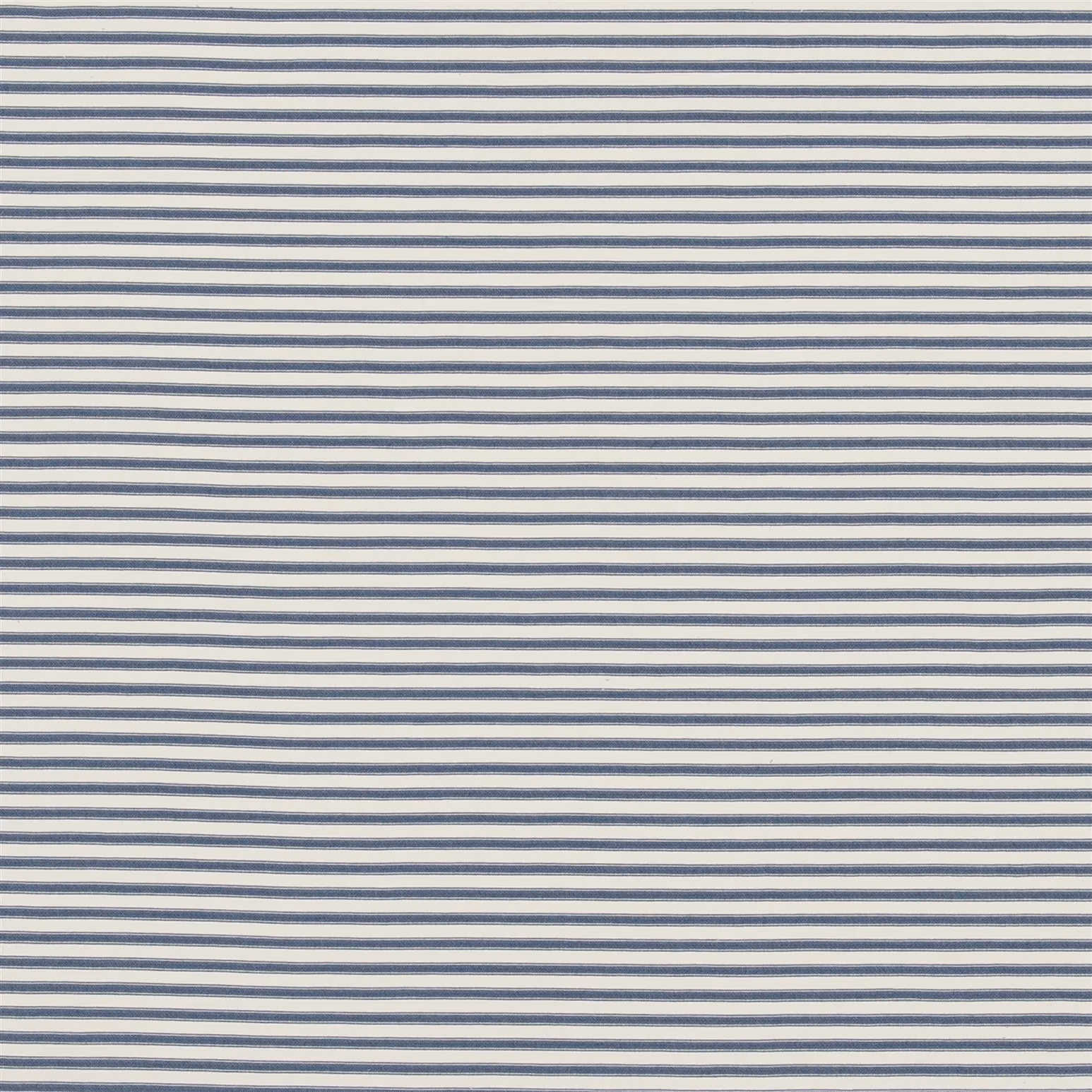 Phebe Ticking Dark Blue Fabric fabric