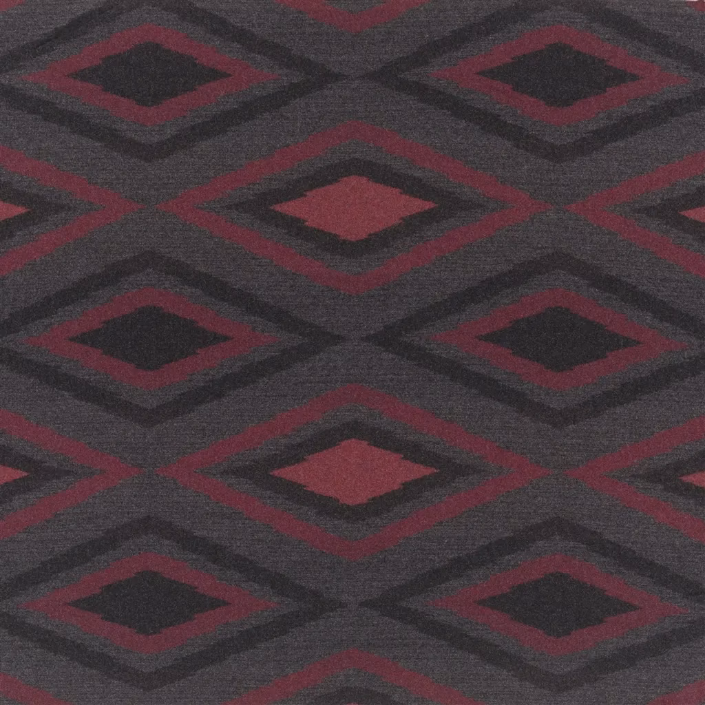 Eye Dazzler Red /  Black fabric
