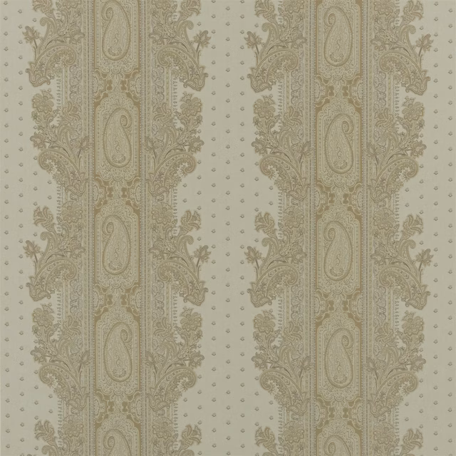 Glenview Paisley Latte fabric