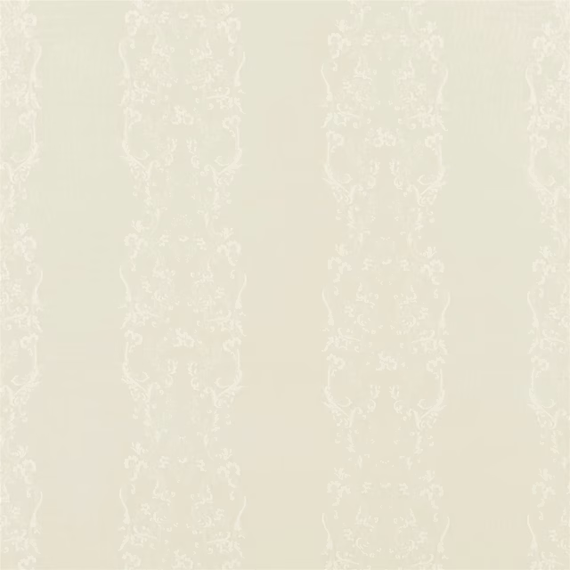 Henrietta Sheer White fabric