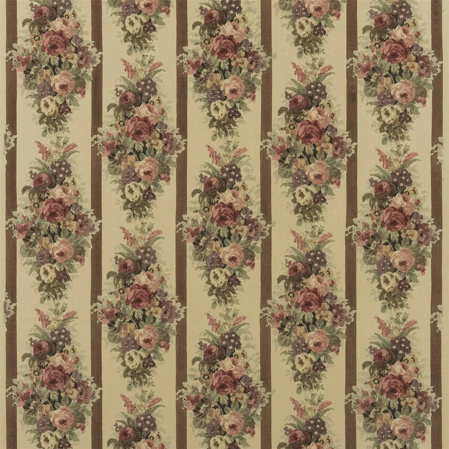 Ladies Day Blockprint Tea Party fabric