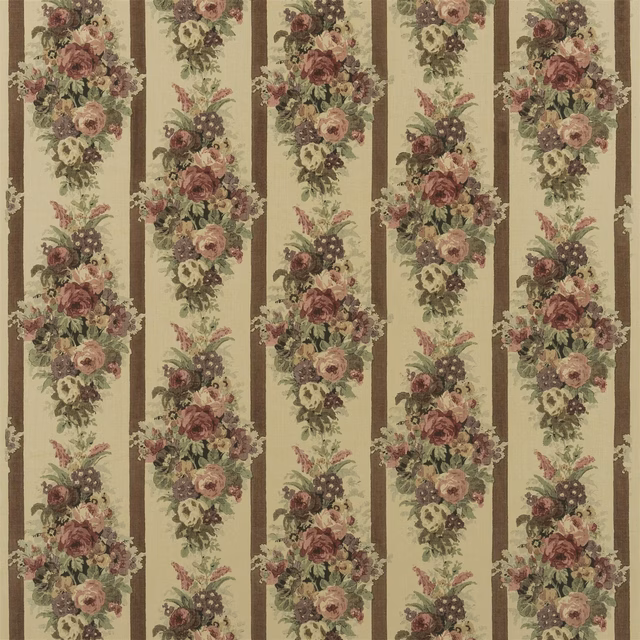 Ladies Day Blockprint Tea Party fabric