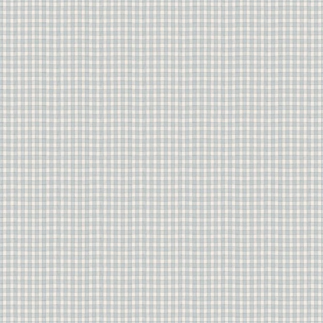 Fine Linen Check Chambray fabric