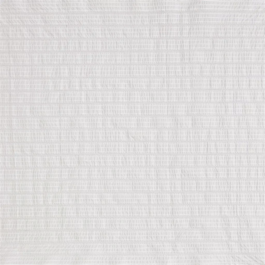 Gardiner Hemstitch White fabric