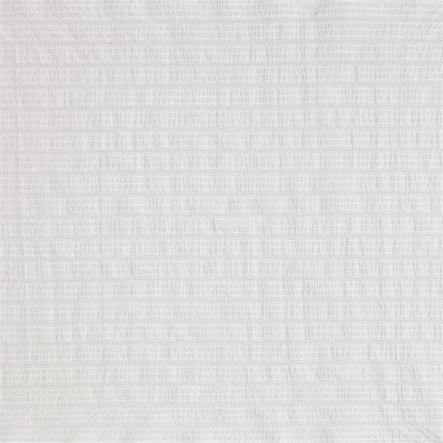 Gardiner Hemstitch White fabric