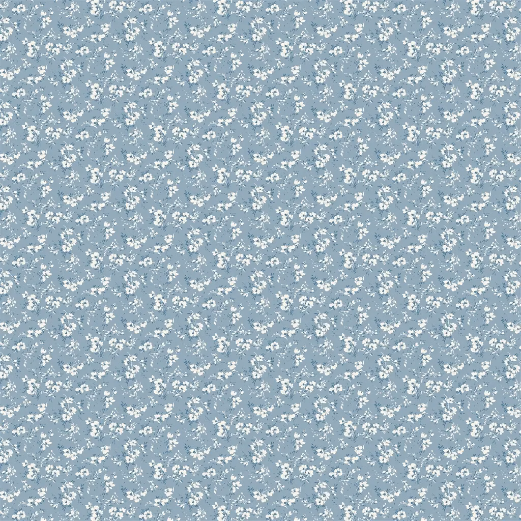 Maycroft Floral Chambray fabric