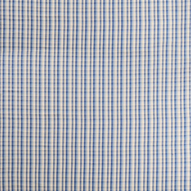 Summer Plaid Blue fabric
