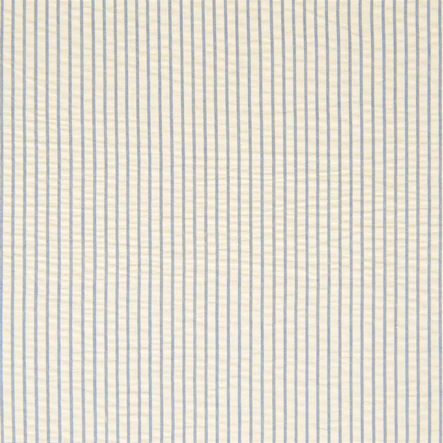 Summertime Seersucker Blue fabric