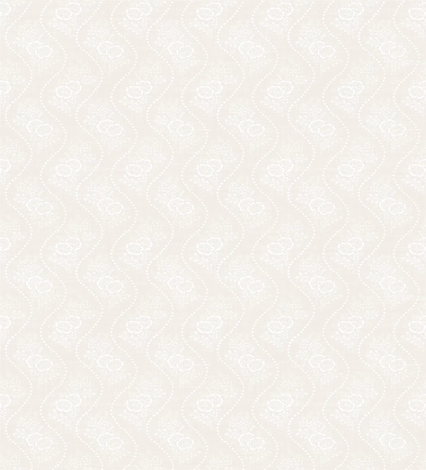Annaliese Floral Parchment fabric