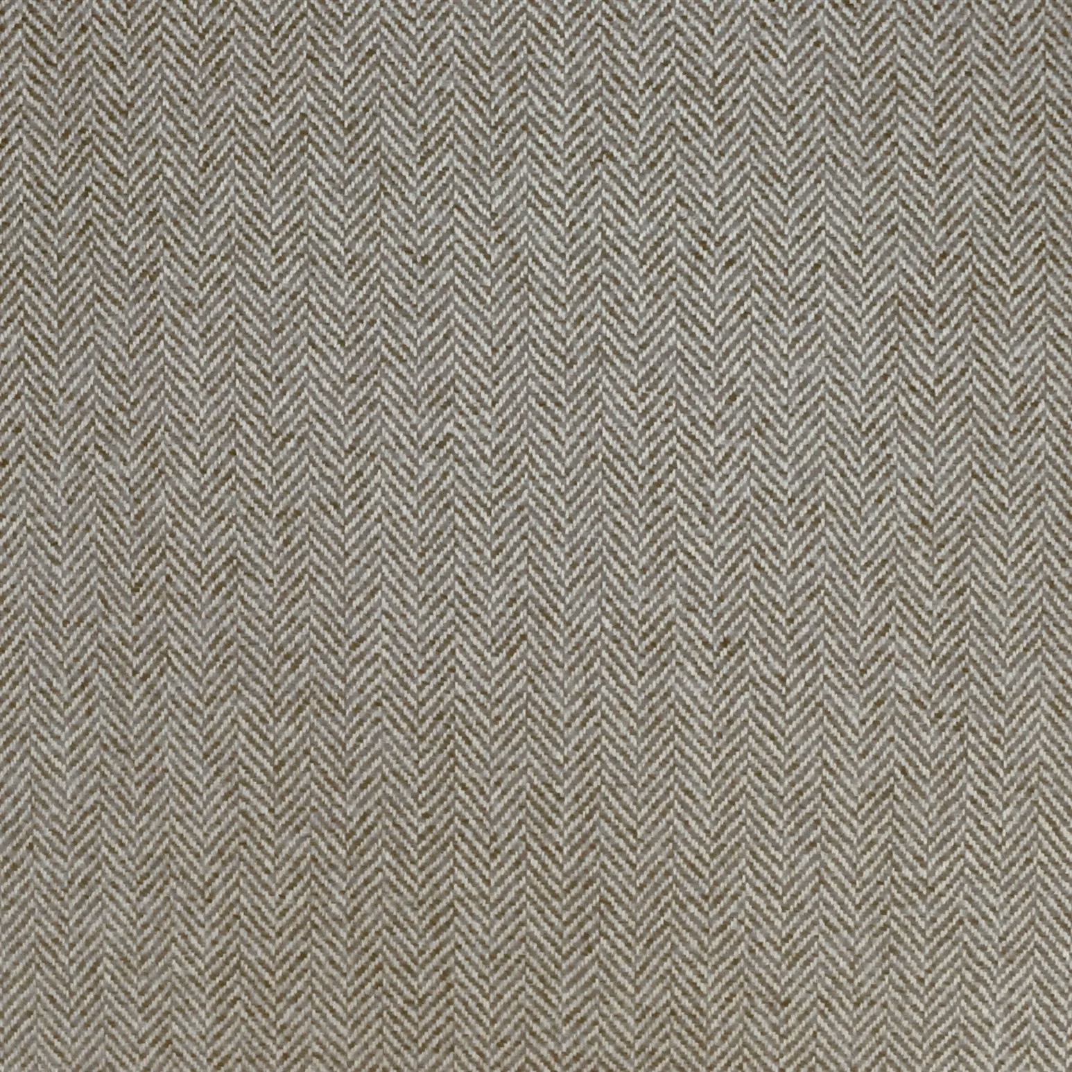Geffrye Herringbone Brown Fabric fabric