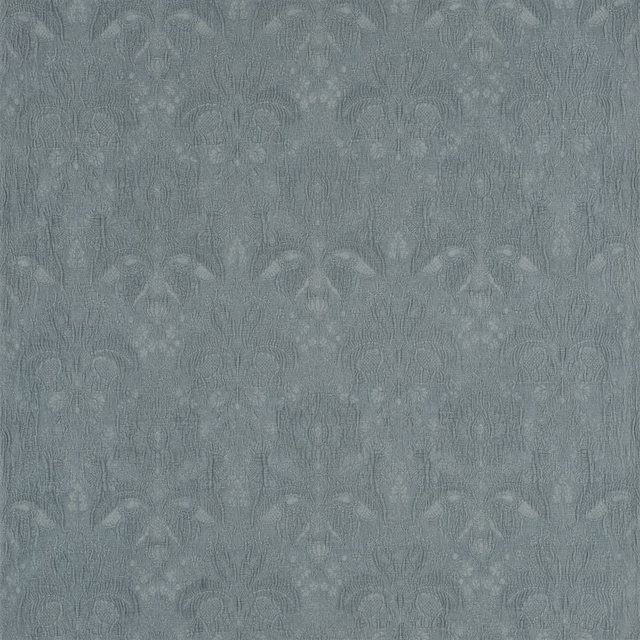 Houghton Damask Vintage Blue fabric