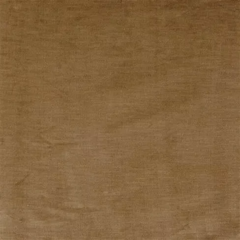 Linen Velvet Camel fabric