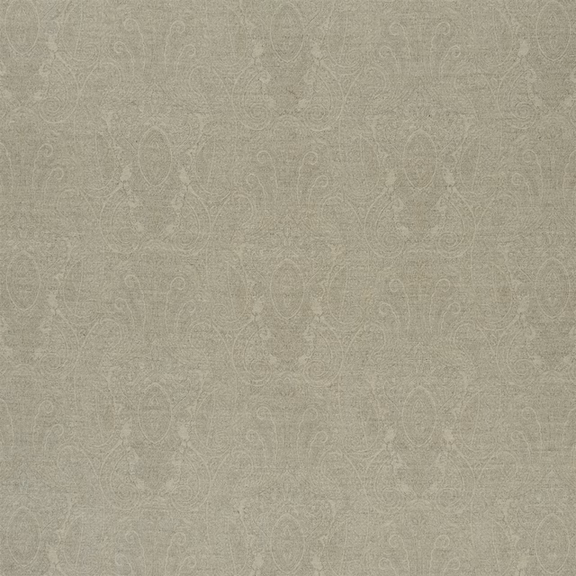 Miramont Wool Paisley Taupe fabric