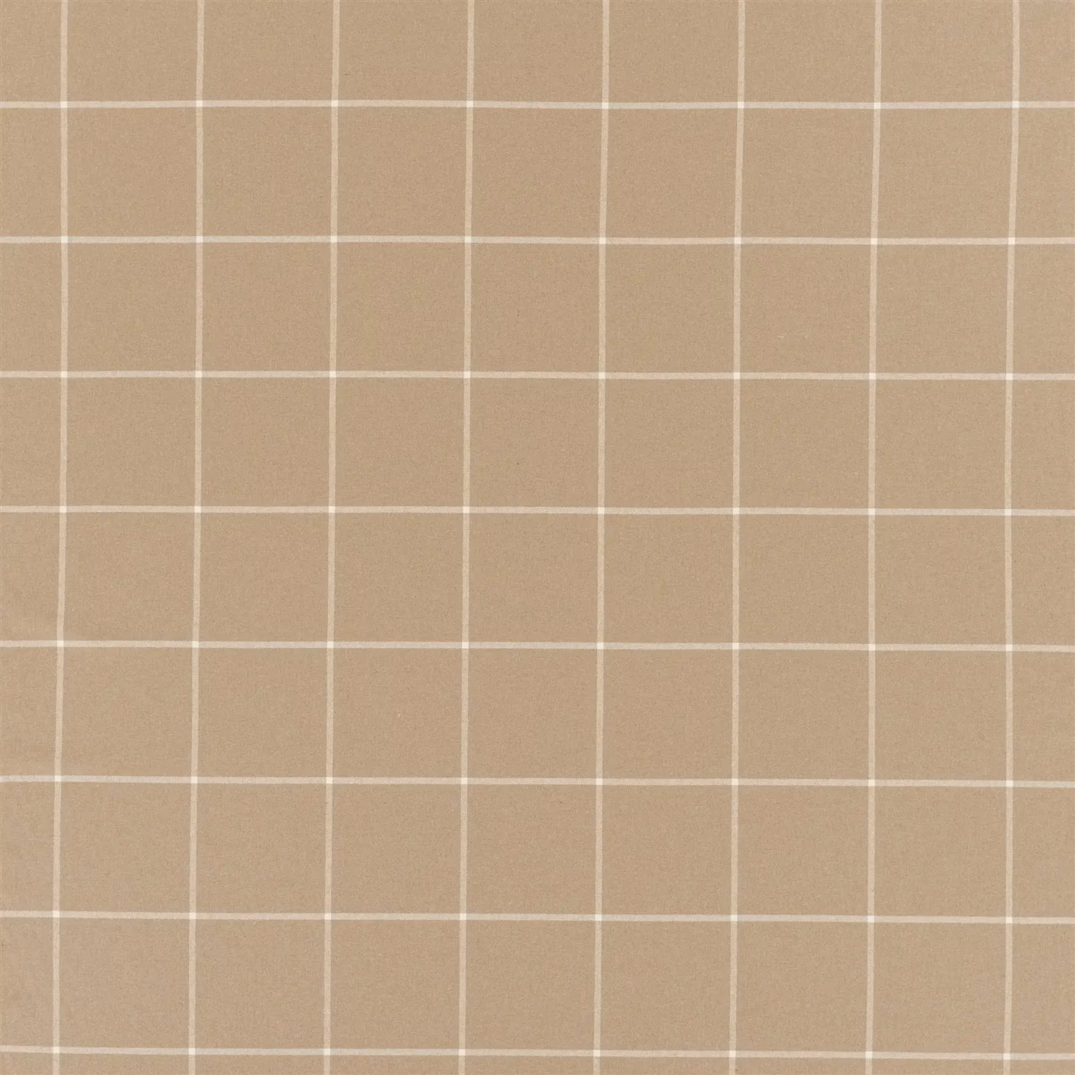 Westcliff Tattersall Camel fabric