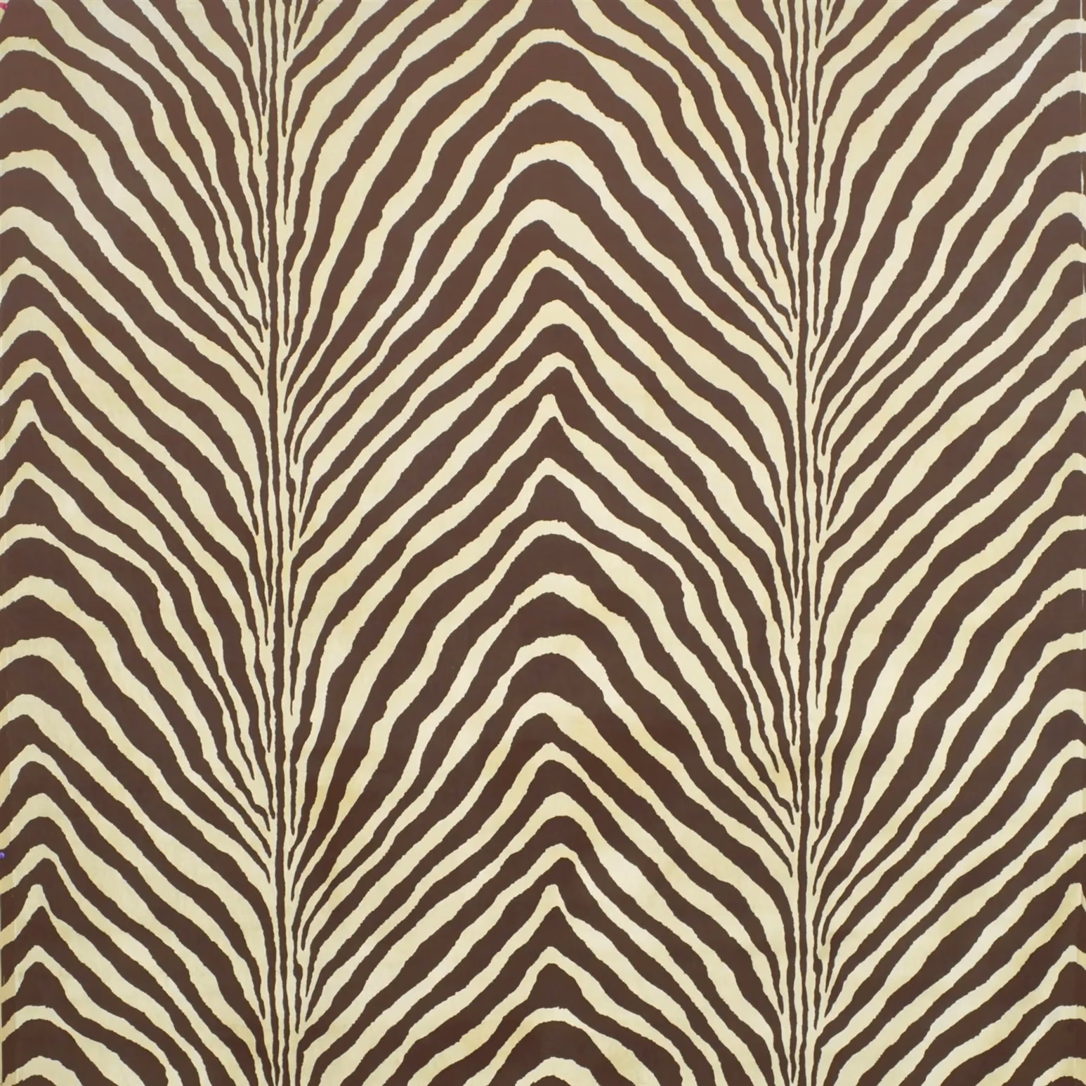 Bartlett Zebra Chestnut fabric