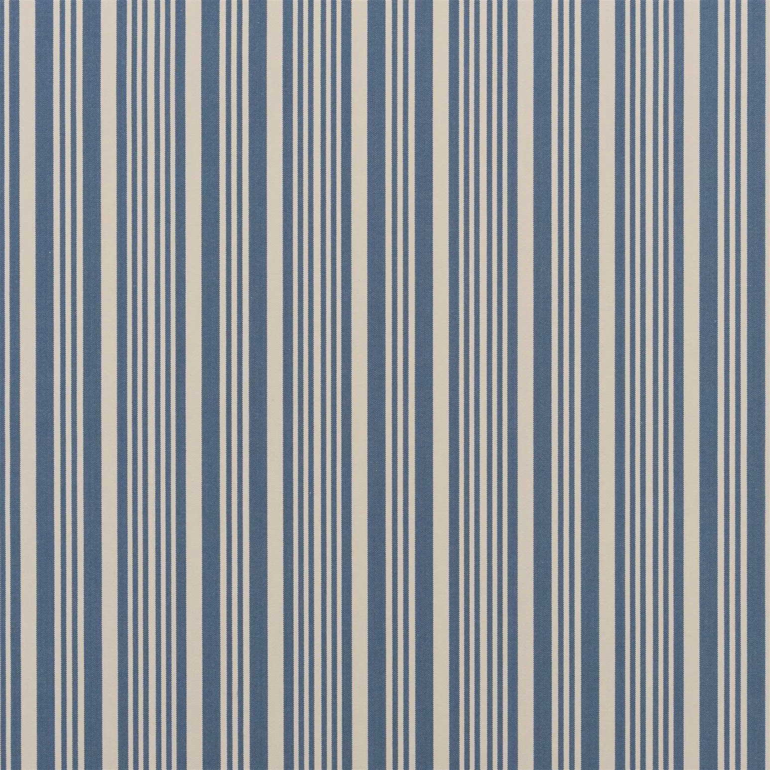 Alain Stripe Vintage Blue fabric