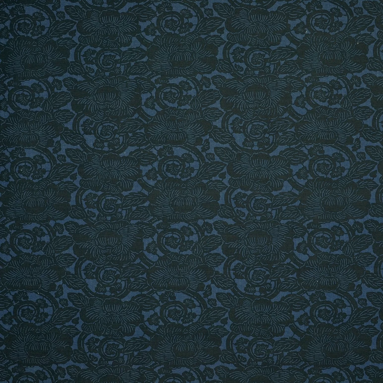 Augustine Floral Indigo fabric