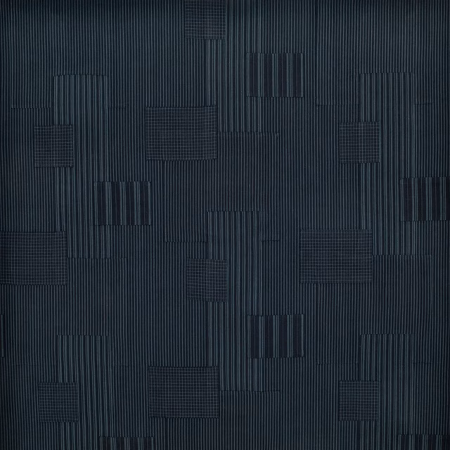 Rivington Patchwork Indigo fabric