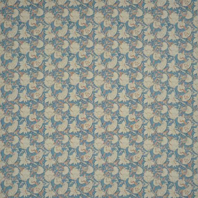 Winthrop Batik Powder Blue fabric