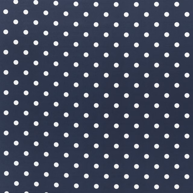 Georgette Dot Navy fabric