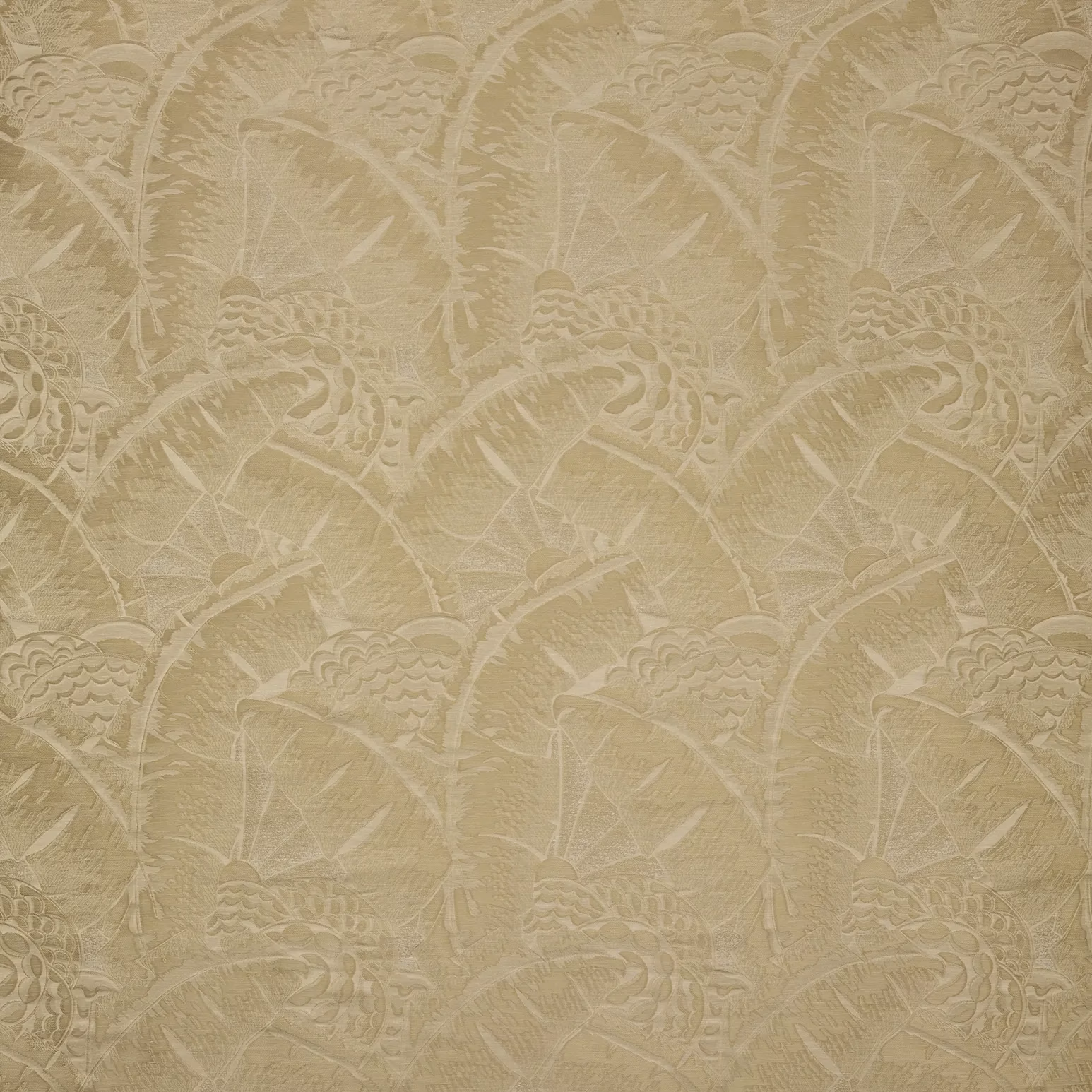 Coco De Mer White Gold fabric