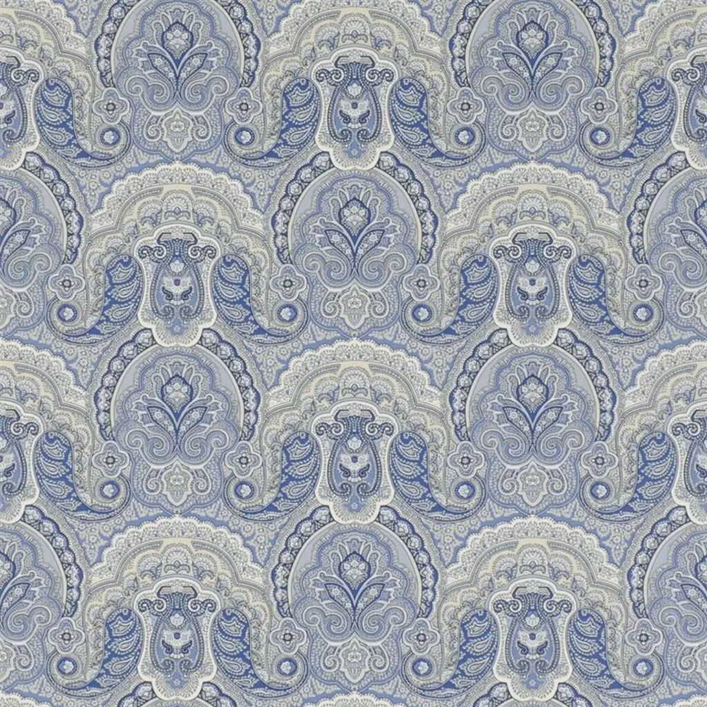 Crayford Paisley Porcelain fabric