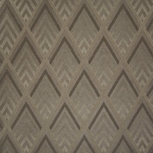 Jazz Age Geometric Bronze fabric
