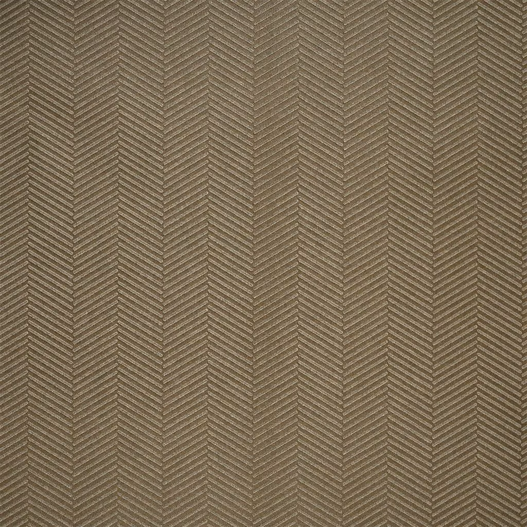 Swingtime Herringbone Bronze fabric