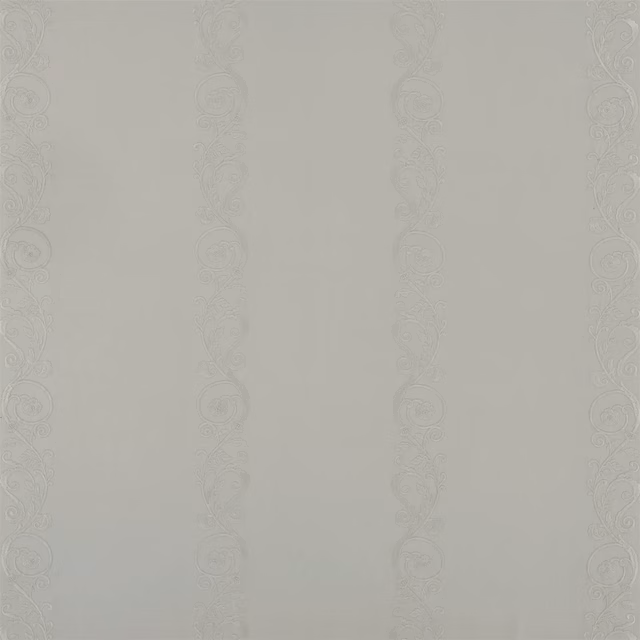 Pirou Embroidery Silver Sage fabric