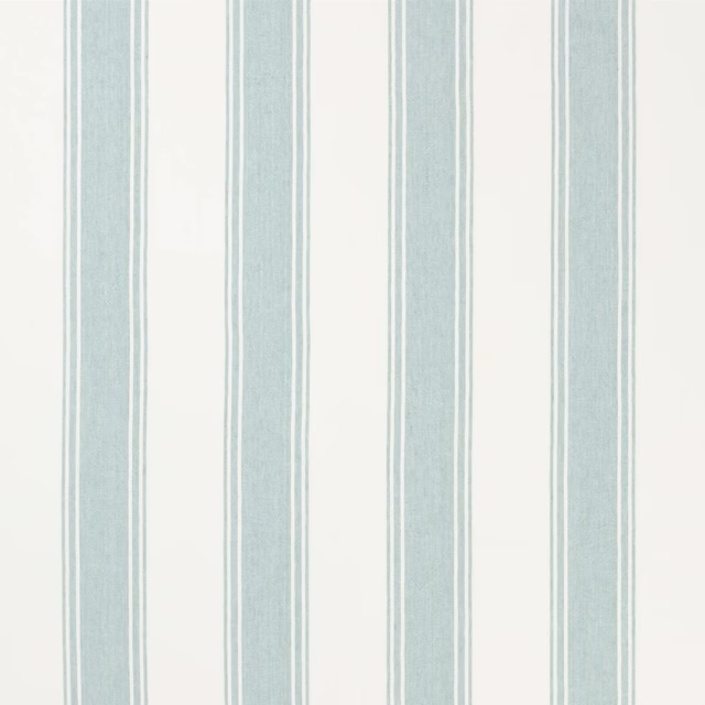 Danvers Stripe Pool  /  White fabric