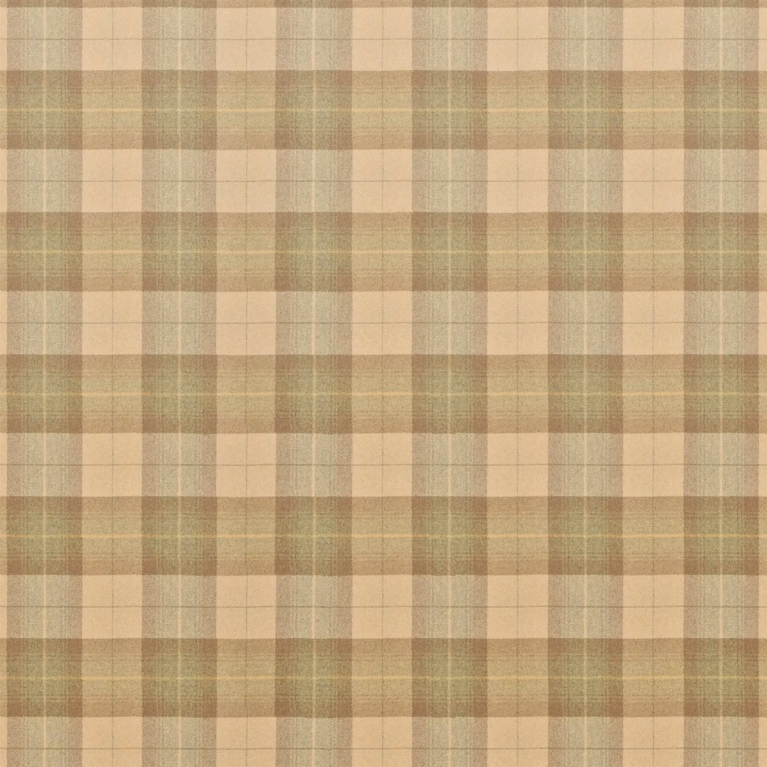 Barnfield Plaid Fawn fabric
