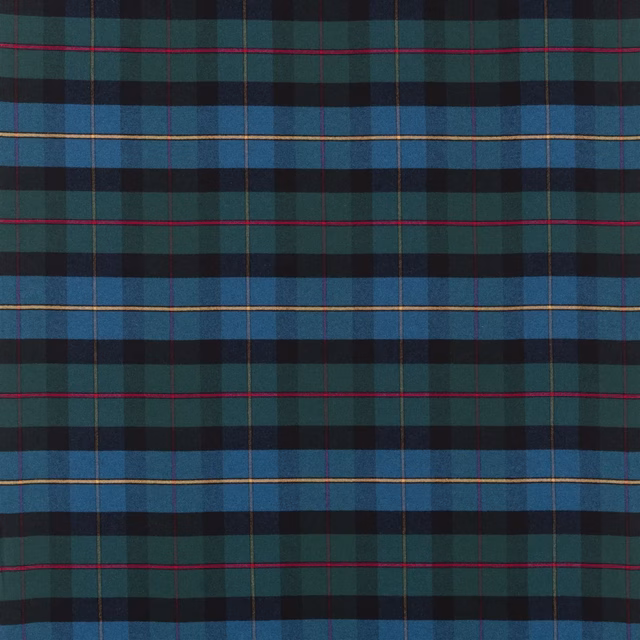 Coach Road Tartan Mallard fabric
