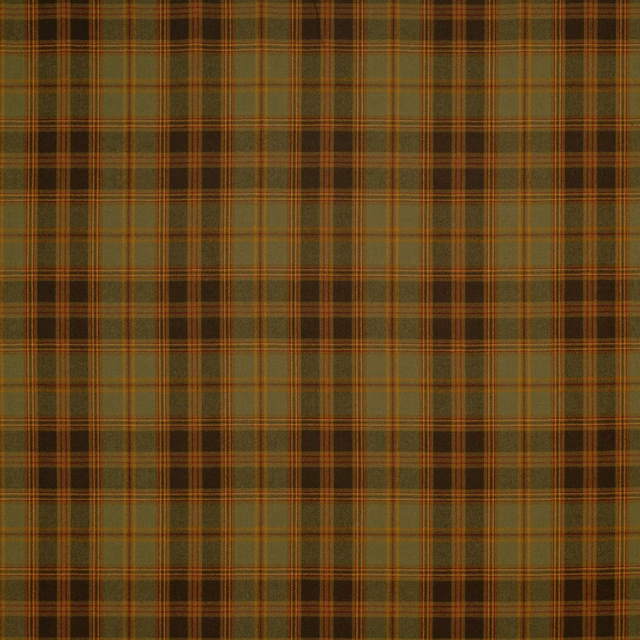 Dugald Plaid Chestnut fabric