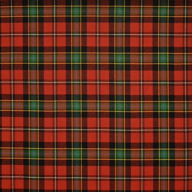 Dunmore Plaid Currant fabric