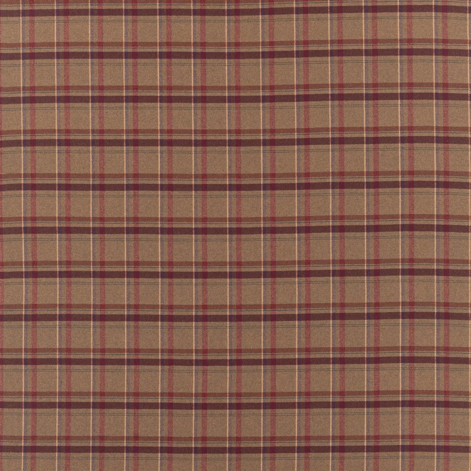 Heathland Plaid Juniper fabric