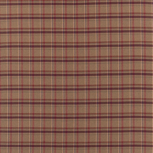 Heathland Plaid Juniper fabric