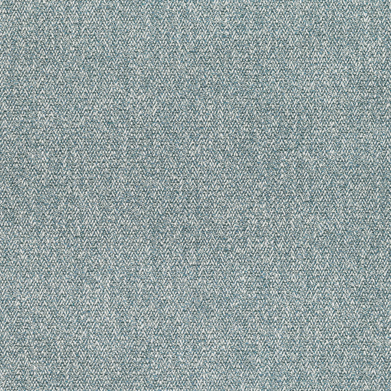 Blue-grey Atlantic woven swatch with a fine broken chevron texture