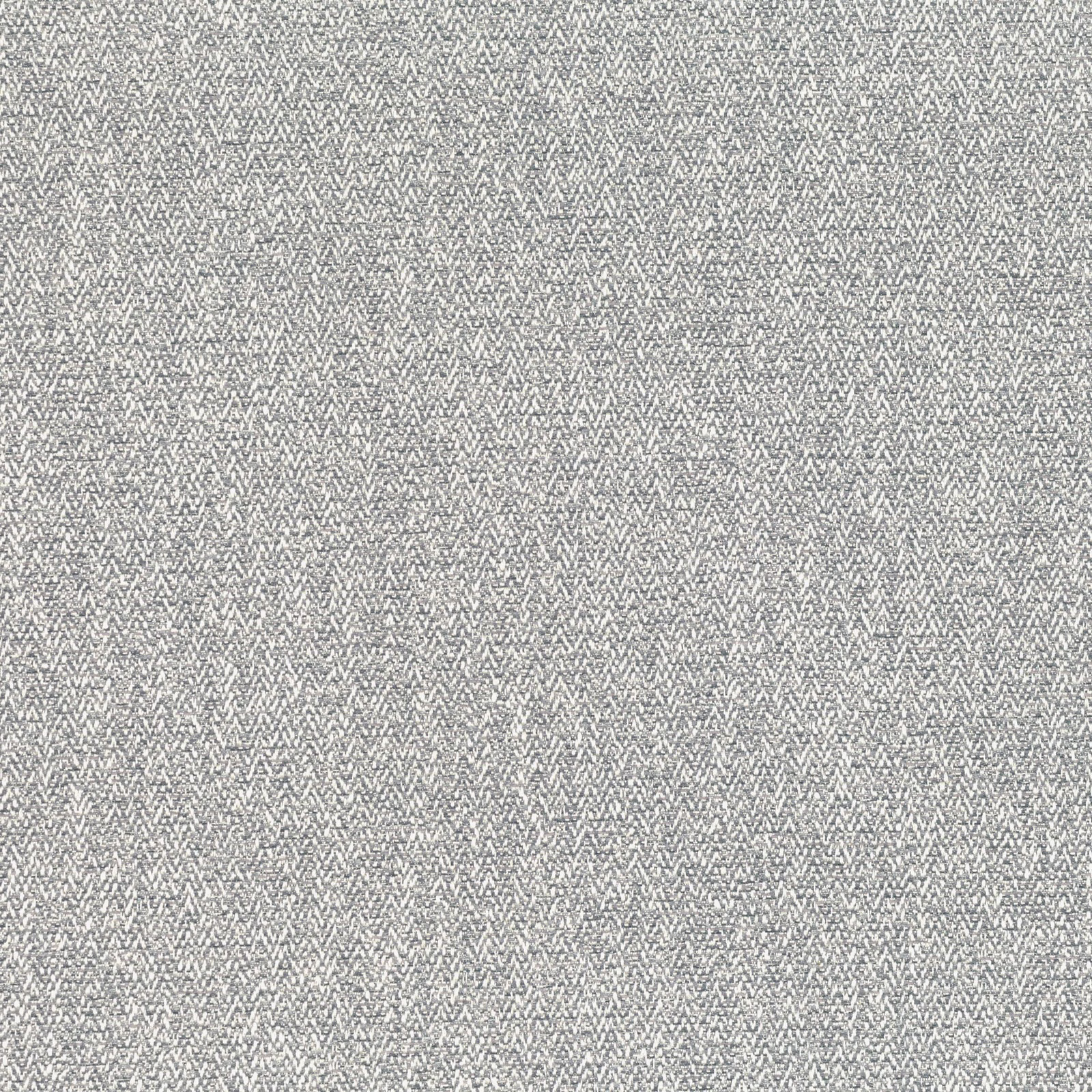 Cool silver-grey Acara fabric with a fine, broken herringbone weave