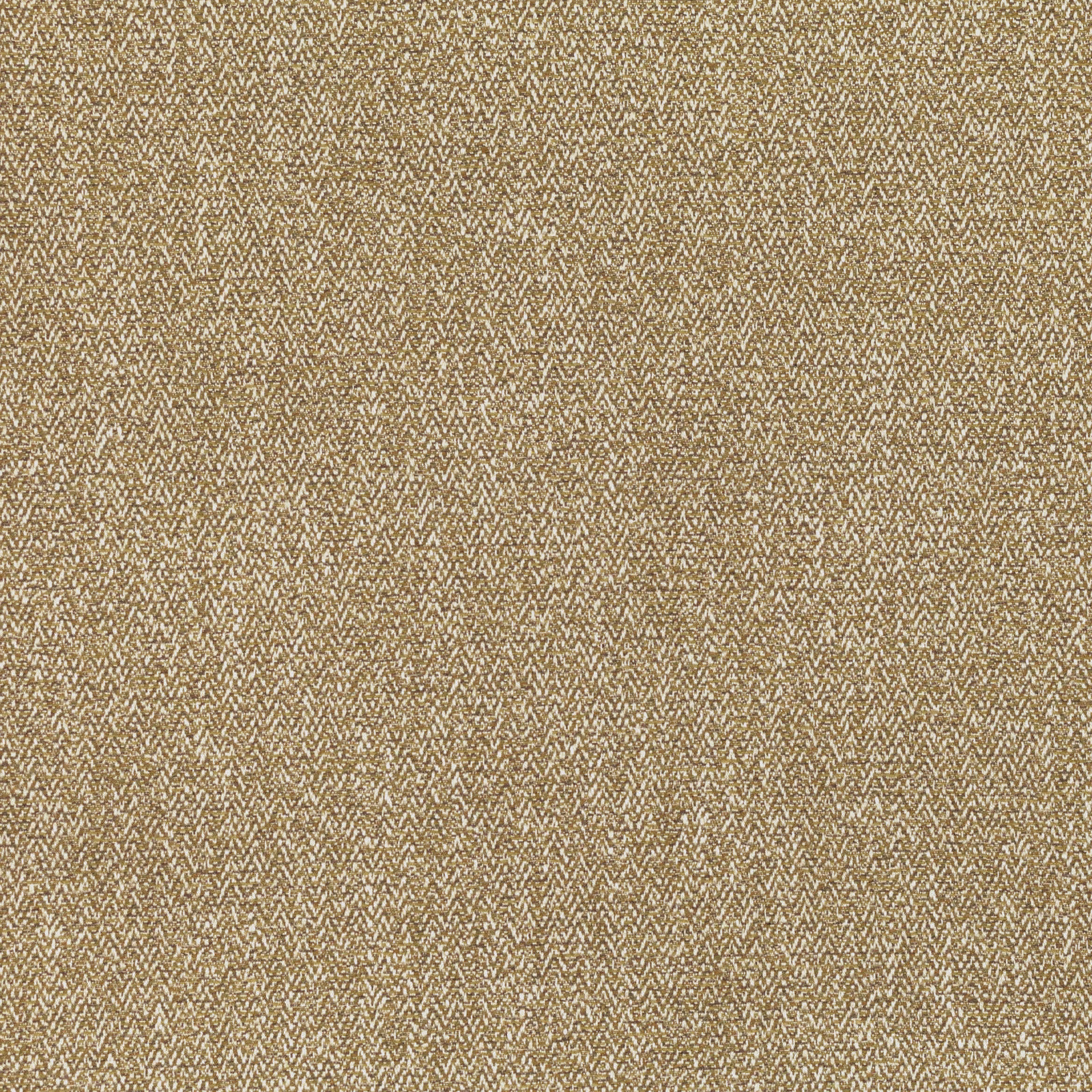 Warm gold woven swatch with fine taupe-and-ivory chevron texture